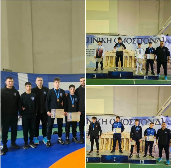 Συγχαρητήριά στούς Αθλητές και προπονητές του Παλαιστικού Κέντρου Εορδαίας που Συμμετείχε στο Πανελλήνιο Πρωτάθλημα 