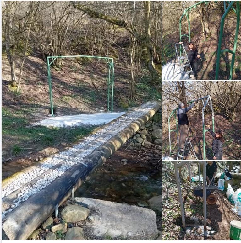 Εργασίες στην είσοδο του μονοπατιού 01 στην Άρδασσα!