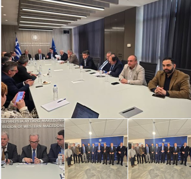 Υποδοχή κυβερνητικού κλιμακίου από τον Περιφερειάρχη Γιώργο Αμανατίδη