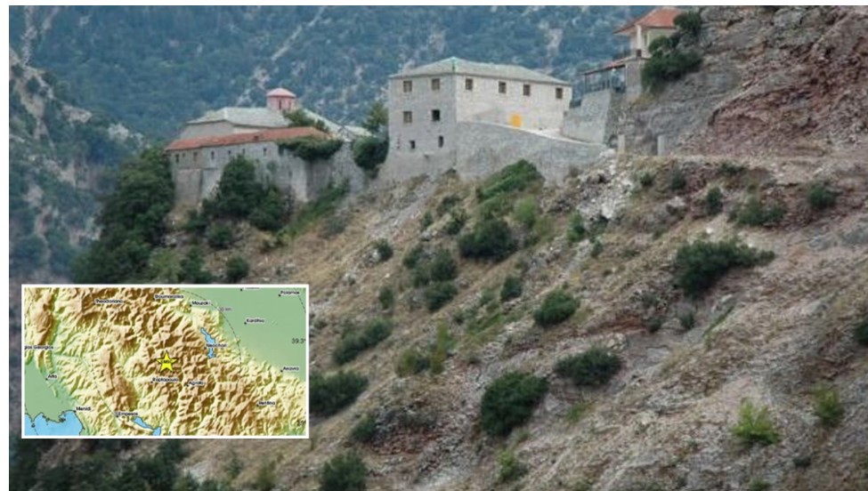 Κατολισθήσεις και διακοπές ρεύματος σε οκτώ χωριά μετά τον σεισμό 4,8 Ρίχτερ στην Ευρυτανία - Ρωγμές στην ιστορική Μονή Σπηλιάς