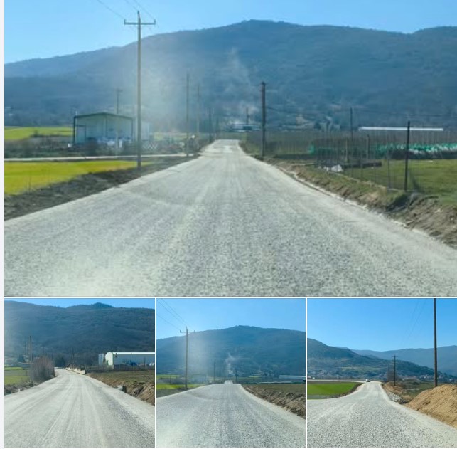 Σε εξέλιξη οι εργασίες κατασκευής της οδού που συνδέει την Περιφερειακή οδό της Δυτικής Εορδαίας(εξωκλήσι Παναγίας "Μέλιο") με την παλαιά επαρχιακή οδό Πτολεμαΐδας - Φούφα