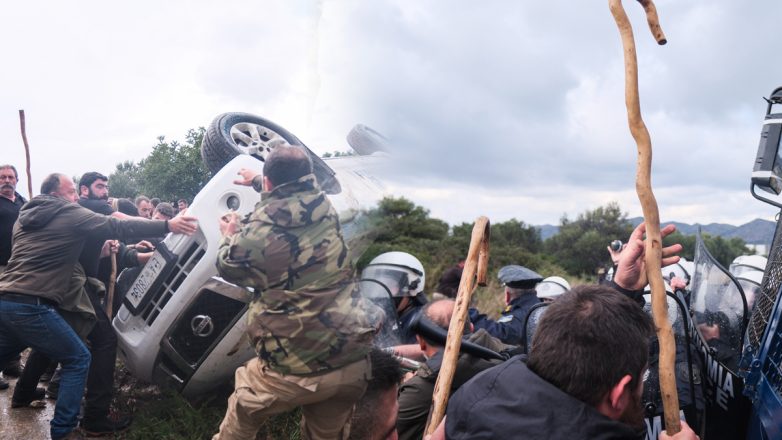  Εκτός ελέγχου η κόντρα των αγροτών με την Κυβέρνηση