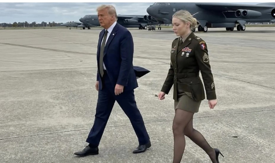 Ptolemais-post / Τζέσικα Φόστερ; Μια αξιωματικός φτιαγμένη από ΑΙ πήρε τα μυαλά οπαδών του Τραμπ, ερτισμός, πατριωτισμός και φαντασιώσεις