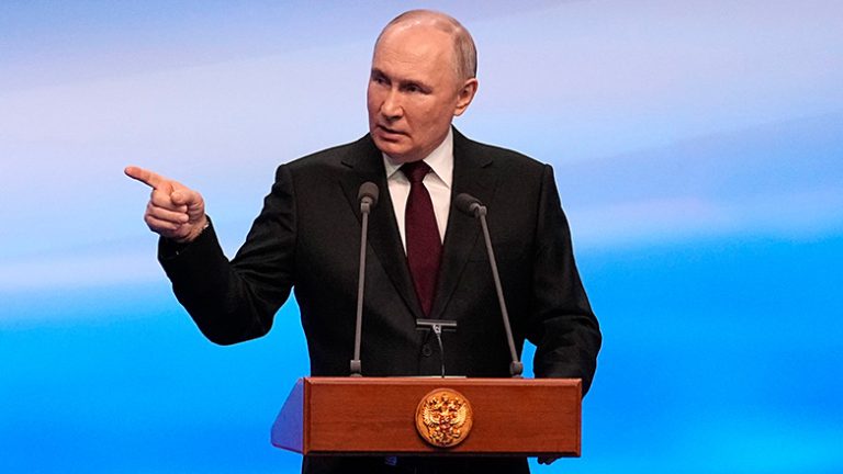 Διάγγελμα Πούτιν για τη σφαγή