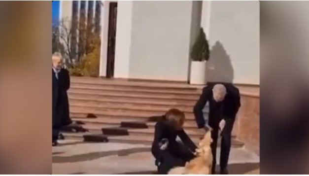 Μολδαβία: Ο σκύλος της προέδρου Σάντου δάγκωσε στο χέρι τον πρόεδρο της Αυστρίας