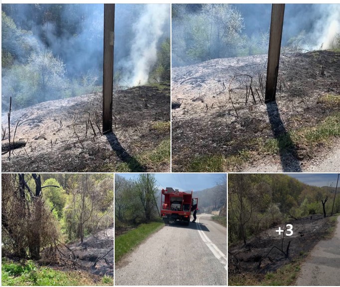 Μιχάλης Μάρου: Ευχαριστούμε πολύ  για την ΑΜΕΣΗ  Παρέμβαση της Πυροσβεστικής και Αστυνομίας Φλωρινας για την κατάσβεση της φωτιάς