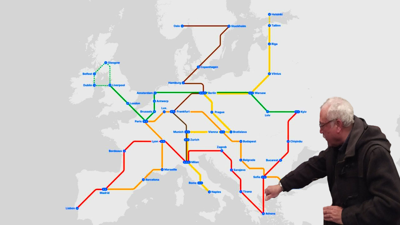 Νικόλαος Κωτίδης: ΠΑΡΙΣΙ – ΑΘΗΝΑ ΜΕ ΤΟ «ΕΥΡΩΠΑΪΚΟ ΜΕΤΡΟ»: Η ΠΡΟΤΑΣΗ ΓΙΑ ΤΟ ΣΙΔΗΡΟΔΡΟΜΙΚΟ ΜΕΛΛΟΝ ΤΗΣ ΕΥΡΩΠΗΣ