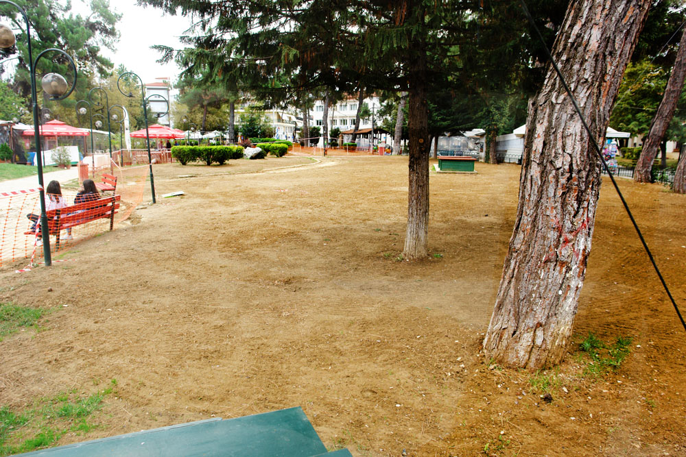 Παλαιόν Πάρκον Πτολεμαΐδος, εξωραϊσμός (Ανθόκηπος είναι το επίσημο όνομα του)