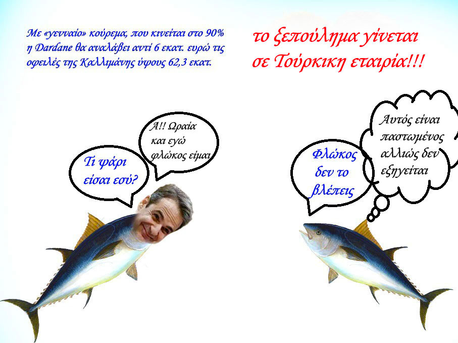 Στην τουρκική Dardane ο έλεγχος της Καλλιμάνης-ξεπουλάμε όσο-όσο