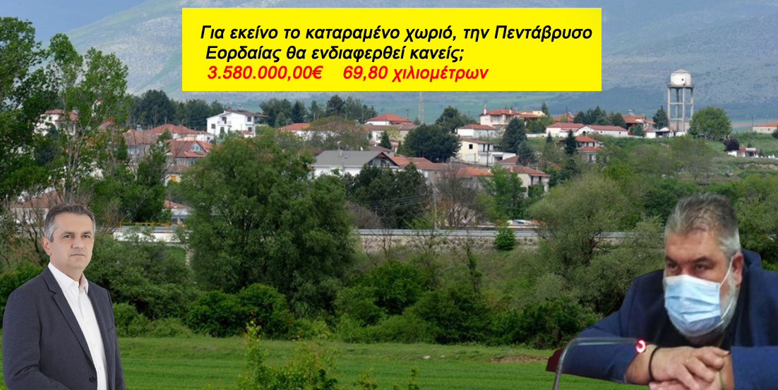 Υπογράφηκε η Προγραμματική Σύμβαση προϋπολογισμού 3.580.0000,00€ για το έργο «Οδικές Προσβάσεις σε επιχειρήσεις πρωτογενούς τομέα Π.Ε. Κοζάνης, στους οικισμούς του Δήμου Εορδαίας
