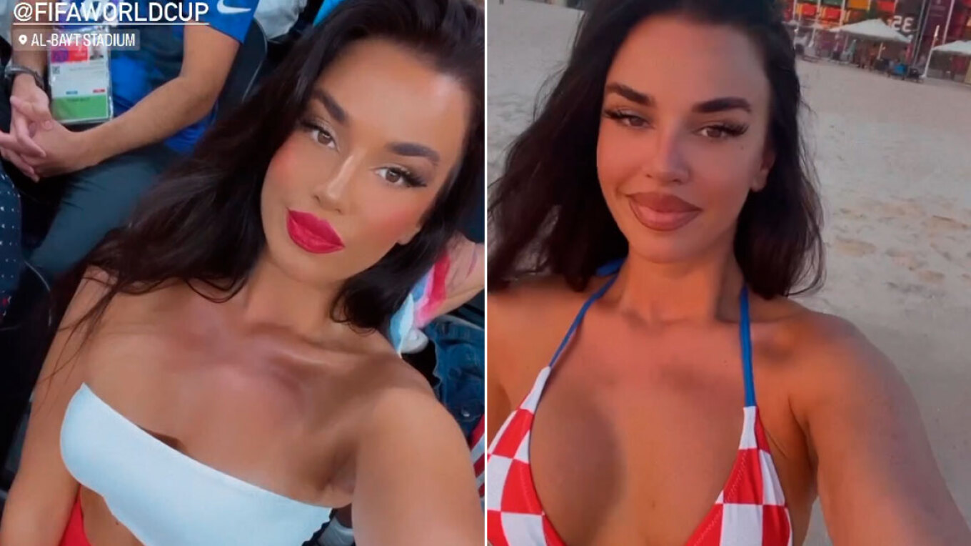 Απτόητη η «πιο σέξι οπαδός» στο Μουντιάλ 2022 - Πήγε για μπάνιο στη Ντόχα με αποκαλυπτικό μαγιό παρά τις απειλές για σύλληψη