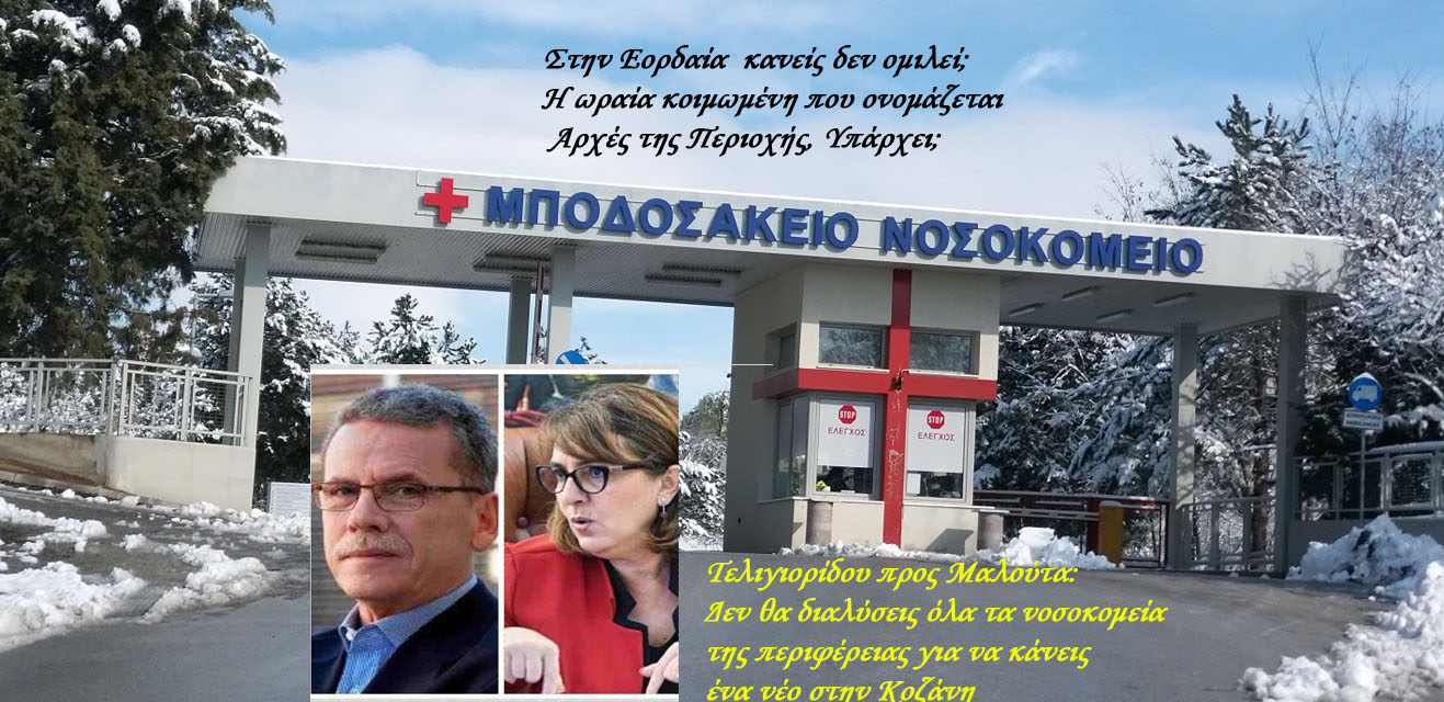 Τελιγιορίδου προς Μαλούτα: Δεν θα διαλύσεις όλα τα νοσοκομεία της περιφέρειας για να κάνεις ένα νέο στην Κοζάνη