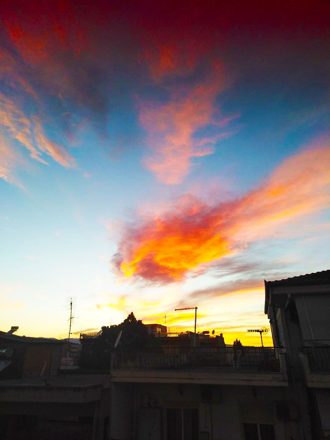 Παρατηρητήριον Εορδαϊκού Ουρανού  την 1η/Ιουλίου ώρα 9η +18 μ.μ.